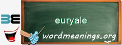 WordMeaning blackboard for euryale